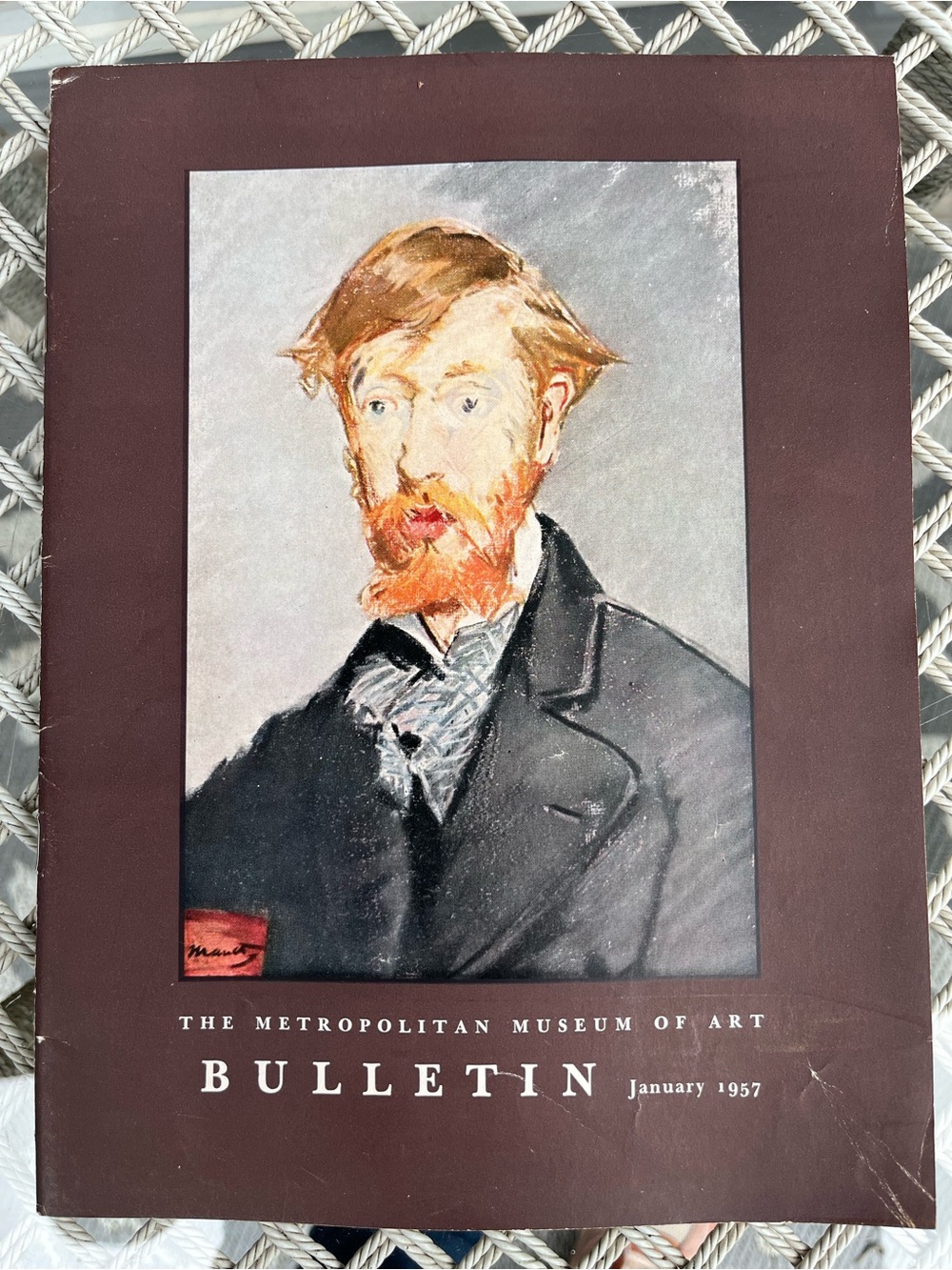 Jan 1957 Metropolitan Museum Of Art Bulletin Manet Painting Earl Of Cumberland
